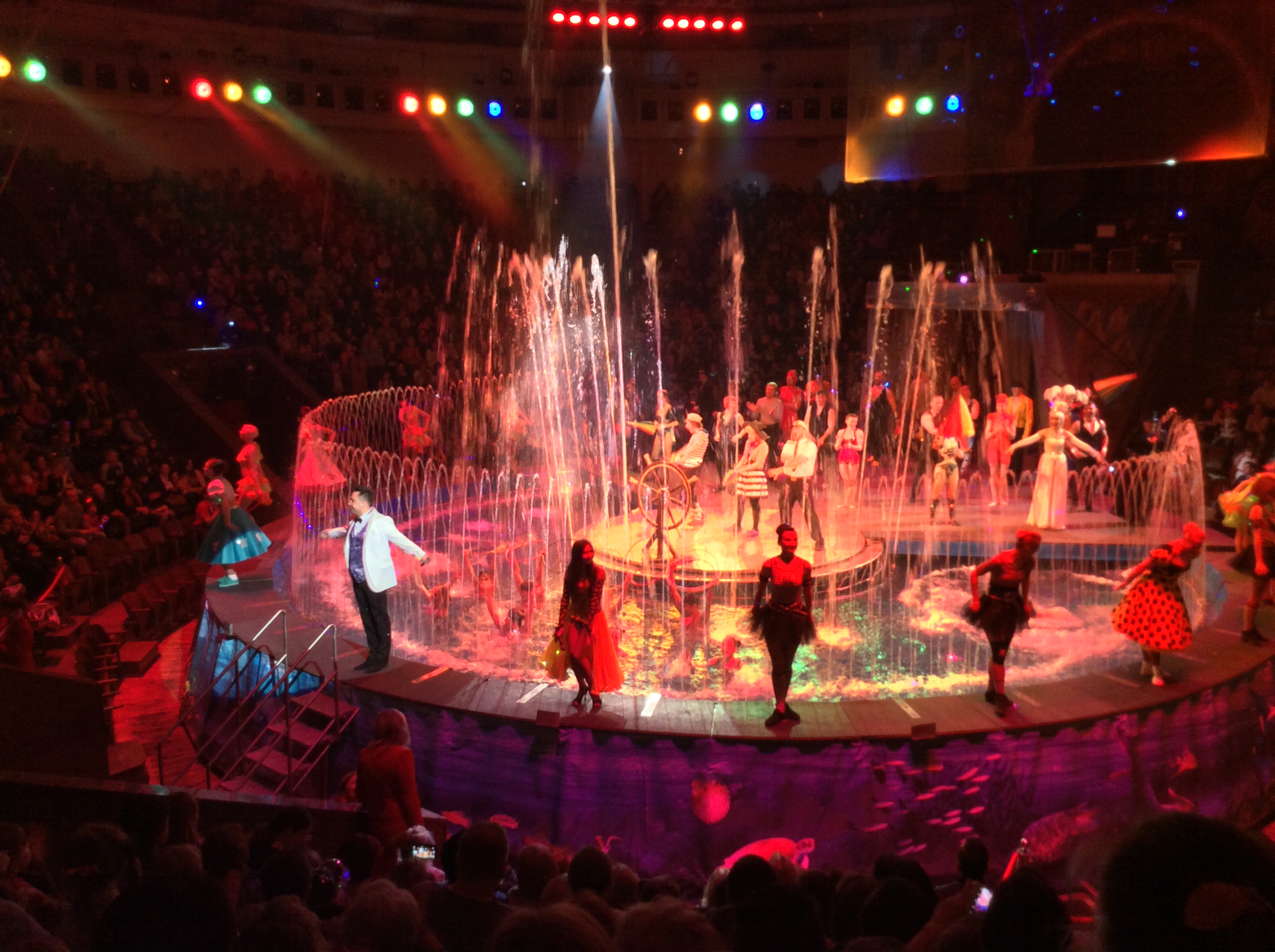 Water and fire -Circus in the water - National Circus of Ukraine (1)