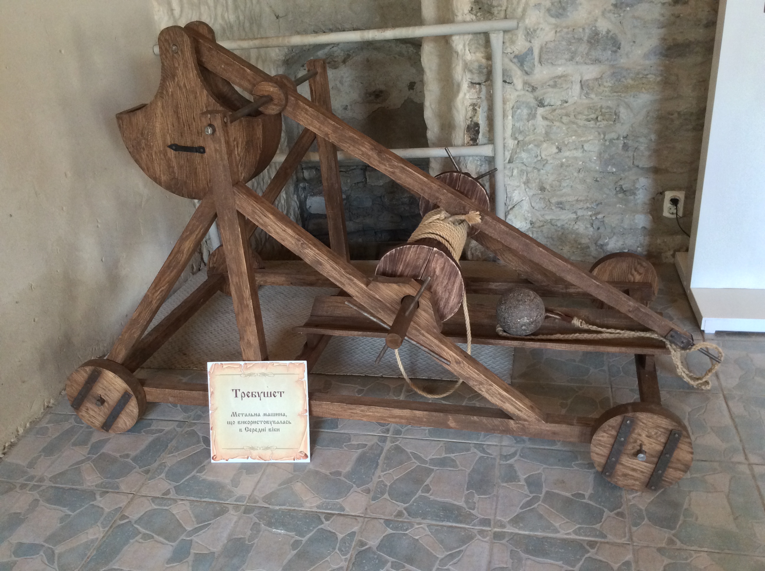 Kamyanets-Podilsky Old Castle -exhibition Technologies of the Past -Leonardo da Vinci - Archimedes (8)